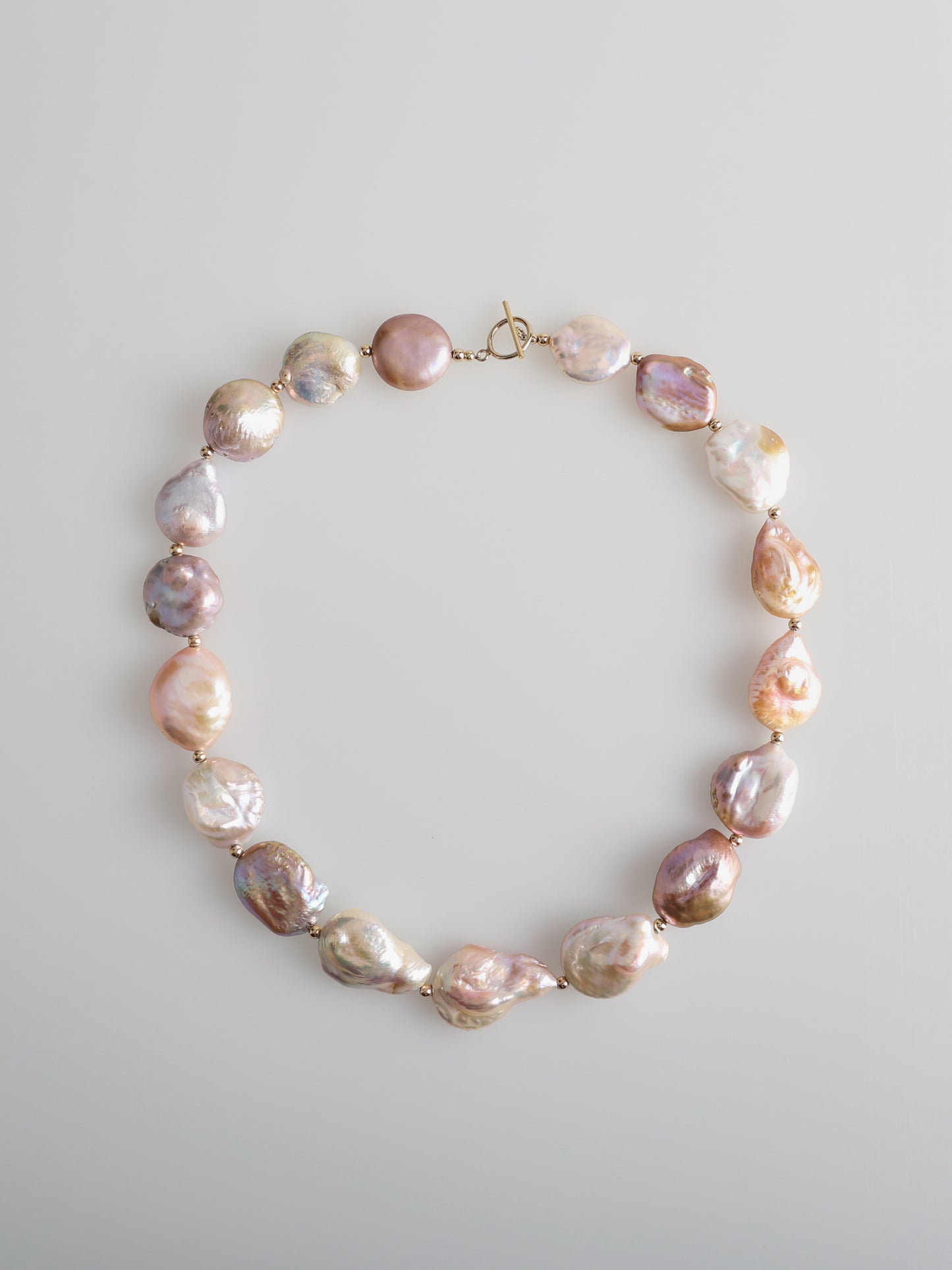 Elegance Baroque Pearl Necklace