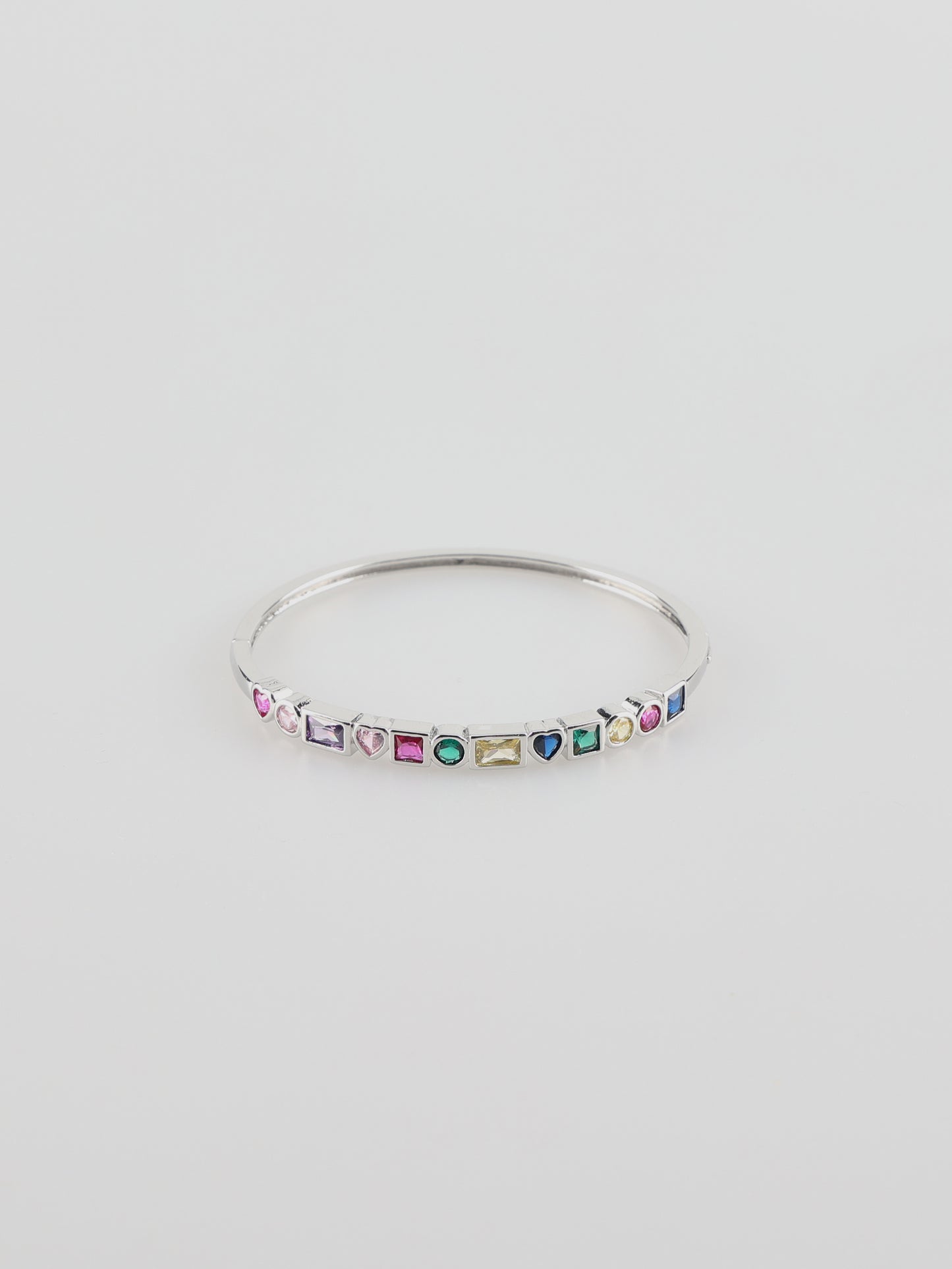 Vibrant Heart Square Bangle