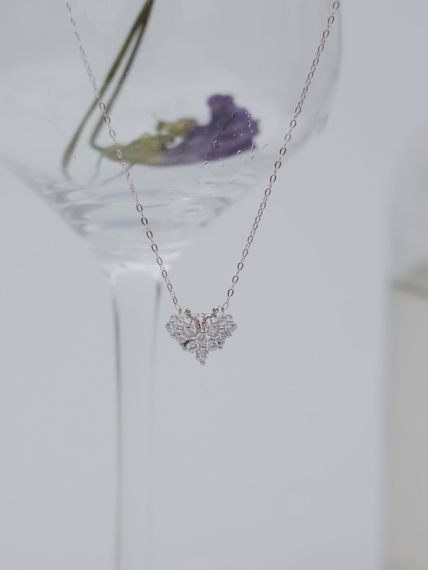 Crystal Heart Necklace