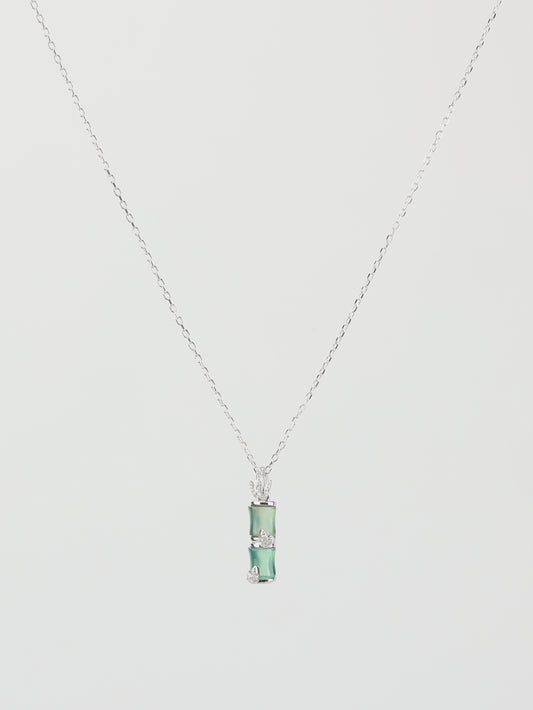 Jade Bamboo Necklace